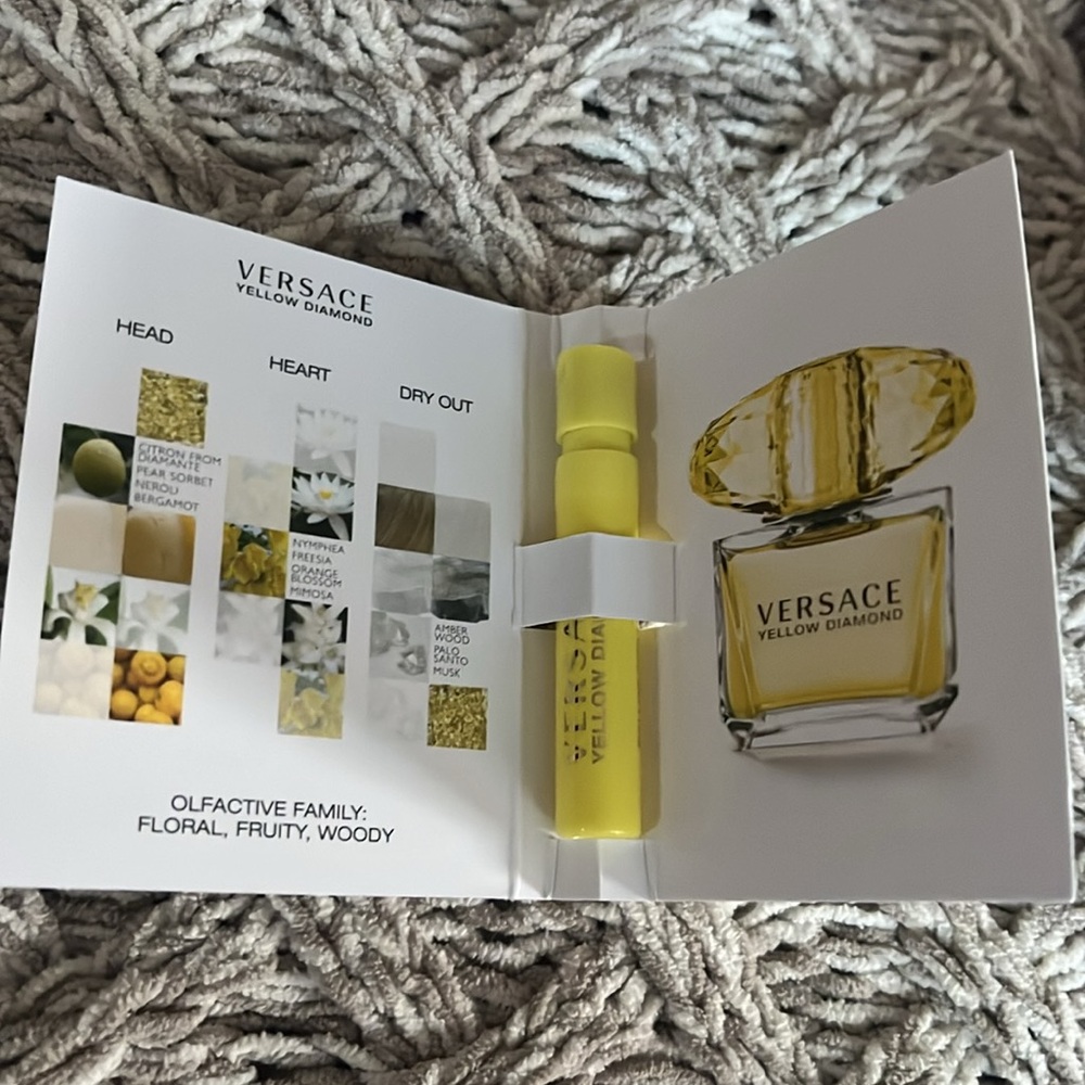 3 Versace samples / yellow diamond , EROS, Dylan purple - Picture 4 of 4